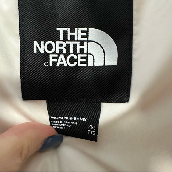 The North Face Aconcagua Vest Puffer Gardenia White/Ivory Size XXL VGUC NF0A4R3F - Picture 5 of 8